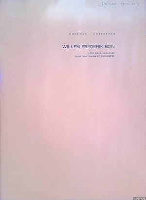 Seller image for L't (Paul Verlaine) pour contralto et orchestre *SIGNED* for sale by Klondyke