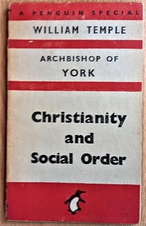 Image du vendeur pour CHRISTIANTY AND SOCIAL ORDER mis en vente par Douglas Books