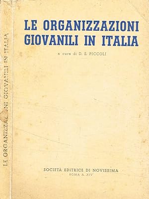 Immagine del venditore per Le organizzazioni giovanili in italia venduto da Biblioteca di Babele