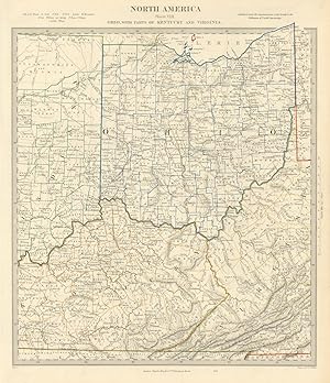 NORTH AMERICA, SHEET VIII., Ohio, with parts of Kentucky and Virginia