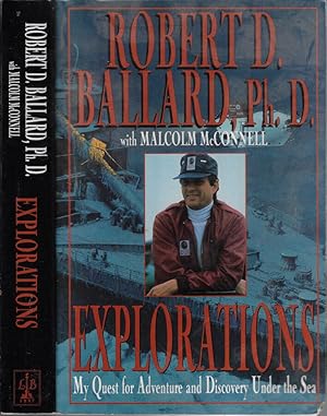 Imagen del vendedor de Explorations My quest for adventure and discovery under the sea a la venta por Biblioteca di Babele