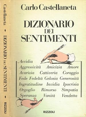 Seller image for Dizionario dei sentimenti for sale by Biblioteca di Babele