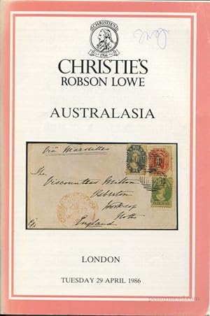 Seller image for (29 Apr) Australasia., Includes Lester Shephard N.S.W., John Griffiths South Australia, Tasmania and Purves Victoria. for sale by Pennymead Books PBFA