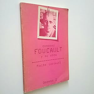 Seller image for Conocer Foucault y su obra for sale by MAUTALOS LIBRERA