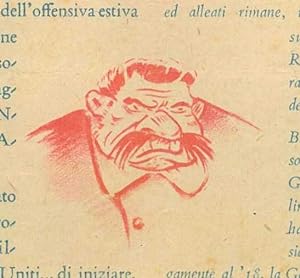 Bilancio 1943. Volantino di propaganda fascista della repubblica sociale