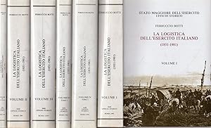La logistica dell'esercito italiano (1831-1981) Opera completa in 6 vol.