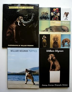 Image du vendeur pour Lot of 4 Dog Photography Books: Man's Best Friend + Fay + Puppies + Paintings, Drawings, Photographs, Videotapes mis en vente par Silicon Valley Fine Books