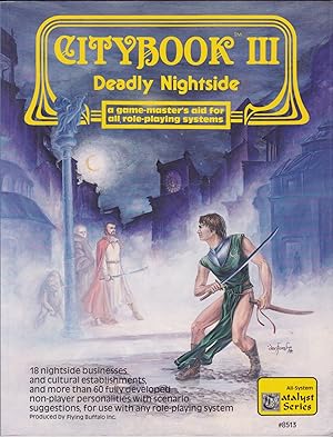 Imagen del vendedor de Citybook III: Deadly Nightside; A Game-Master's Aid for All Roleplaying Systems (#8513) a la venta por JNBookseller