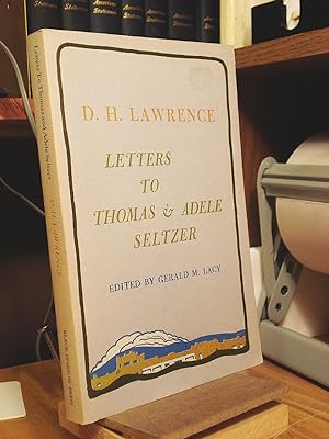 Imagen del vendedor de Letters to Thomas and Adele Seltzer a la venta por Henniker Book Farm and Gifts