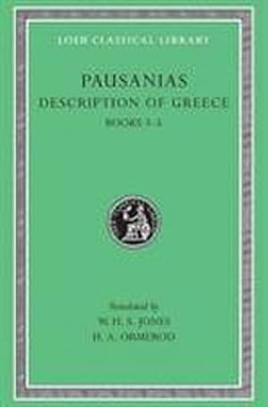 Bild des Verkufers fr Description of Greece, Volume II : Books 3-5 (Laconia, Messenia, Elis 1) zum Verkauf von AHA-BUCH GmbH