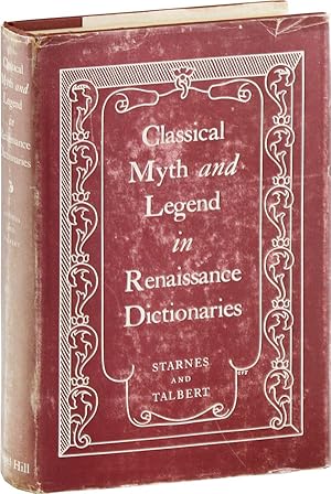 Image du vendeur pour Classical Myth and Legend in Renaissance Dictionaries mis en vente par Lorne Bair Rare Books, ABAA