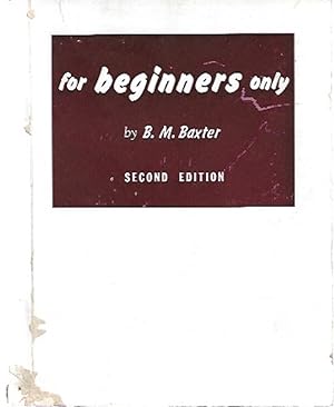 Imagen del vendedor de For Beginners Only a la venta por Hill Country Books