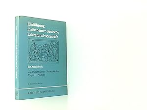 Bild des Verkufers fr Einfuhrung in Die Neuere Deutsche Literaturwissenschaft: Ein Arbeitsbuch. zum Verkauf von Book Broker