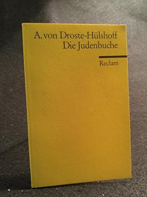 Bild des Verkufers fr Die Judenbuche zum Verkauf von ANTIQUARIAT Franke BRUDDENBOOKS