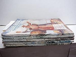 Bild des Verkufers fr Lot of 5 Bluebook Magazines from 1946 zum Verkauf von Imperial Books and Collectibles