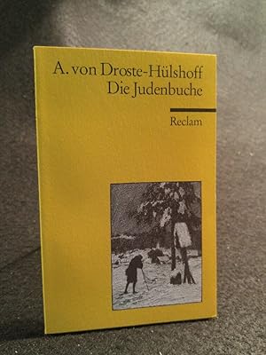 Bild des Verkufers fr Die Judenbuche Ein Sittengemlde aus dem gebirgigten Westphalen zum Verkauf von ANTIQUARIAT Franke BRUDDENBOOKS