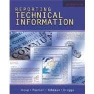 Imagen del vendedor de Reporting Technical Information a la venta por eCampus