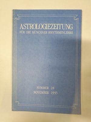 Astrologiezeitung für die Münchner Rhythmenlehre. Nummer 20. November 1993.