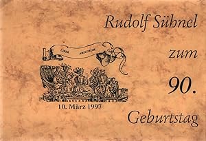 Immagine del venditore per Rudolf Shnel zum 90. Geburtstag. Liber Amicorum. 10. Mrz 1997. venduto da Fundus-Online GbR Borkert Schwarz Zerfa