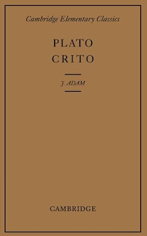 Immagine del venditore per Plato: Crito (Cambridge Elementary Classics: Greek) venduto da Fundus-Online GbR Borkert Schwarz Zerfa