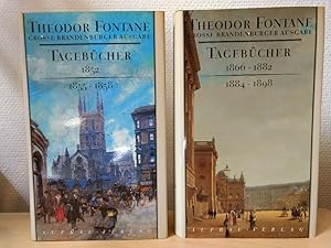 Theodor Fontane: Tagebücher, 2 Bände (Grosse Brandenburger Ausgabe).