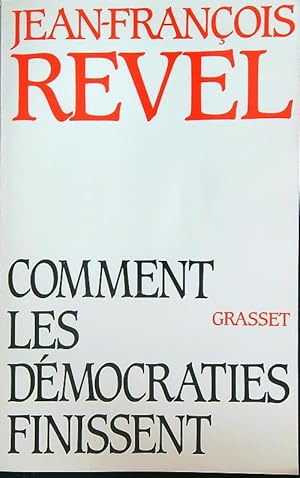 Seller image for Comment les democraties finissent for sale by Librodifaccia