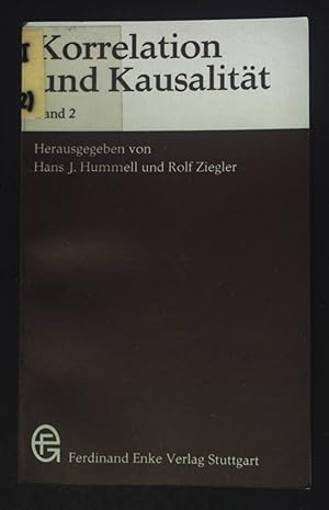 Imagen del vendedor de Korrelation und Kausalitt; Bd. 2. a la venta por books4less (Versandantiquariat Petra Gros GmbH & Co. KG)
