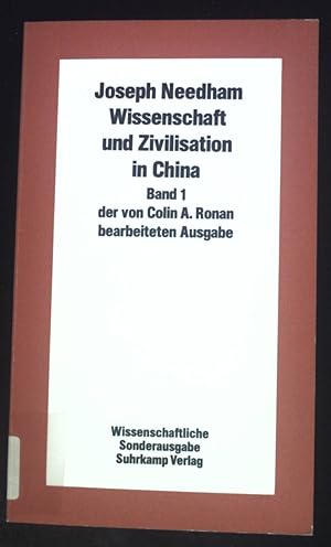 Bild des Verkufers fr Wissenschaft und Zivilisation in China; Bd. 1. zum Verkauf von books4less (Versandantiquariat Petra Gros GmbH & Co. KG)