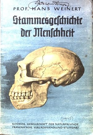 Imagen del vendedor de Stammesgeschichte der Menschheit; Kosmos-Bndchen; a la venta por books4less (Versandantiquariat Petra Gros GmbH & Co. KG)