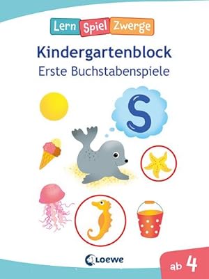 Bild des Verkufers fr Die neuen LernSpielZwerge - Erste Buchstabenspiele : Kindergartenblock ab 4 Jahren - Lernspiele und bungen fr den Kindergarten zum Verkauf von Smartbuy