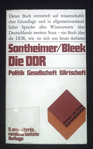 Die DDR : Politik, Gesellschaft, Wirtschaft. Kritische Wissenschaft