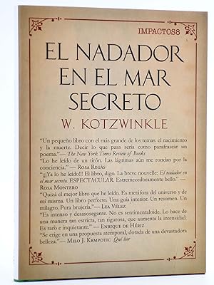 IMPACTOS 8. EL NADADOR EN EL MAR SECRETO (W. Kotzwinkle) Navona, 2017. OFRT