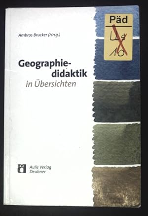 Bild des Verkufers fr Geographiedidaktik in bersichten. zum Verkauf von books4less (Versandantiquariat Petra Gros GmbH & Co. KG)