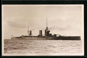 Postcard Britisches Kriegsschiff HMS Princess Royal auf hoher See