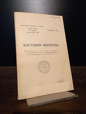 Image du vendeur pour Southern Rhodesia. (= International Geological Congress. Guide Book, 15 Session, South Africa 1929). mis en vente par Antiquariat Kretzer