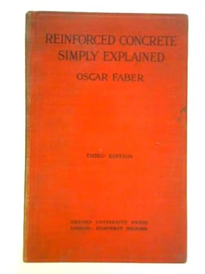 Bild des Verkufers fr Reinforced Concrete Simply Explained zum Verkauf von World of Rare Books