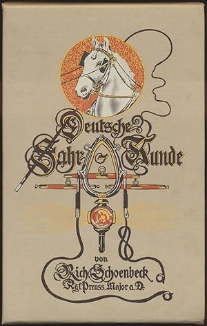 Bild des Verkufers fr Deutsche Fahrkunde. Band 1: Das Pferd. Mit 165 Illustrationen. Band 2: Fahrkunst und Wagen. Mit 185 Illustrationen. zum Verkauf von Antiquariat Lenzen