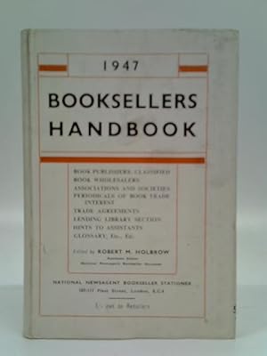 Image du vendeur pour Booksellers Handbook 1947 mis en vente par World of Rare Books