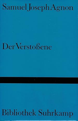 Bild des Verkufers fr Der Verstoene. Aus dem hebrischen von Nahum Norbert Glatzer und Moritz Spitzer. zum Verkauf von Versandantiquariat Neumann/Hnnige