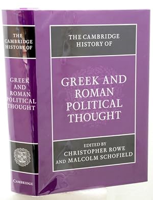 THE CAMBRIDGE HISTORY OF GREEK AND ROMAN POLITICAL THOUGHT. In association with Simon Harrison an...