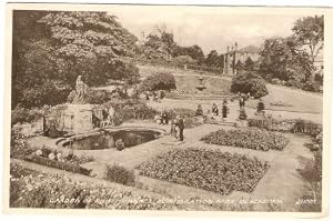 Blackburn Postcard Garden Of Remembrance Corporation Park