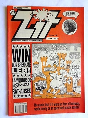 Zit, monthly adult comic, issue 19, "Not for Sale to Children".