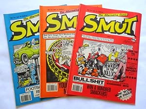 SMUT, The Alternative Comic, Issue 7, 8, & 9 (adult comic). "Not for Sale to Children".