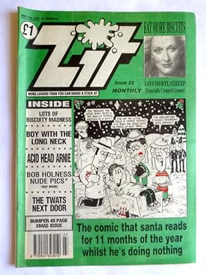 Zit, monthly adult comic, issue 23, "Not for Sale to Children".