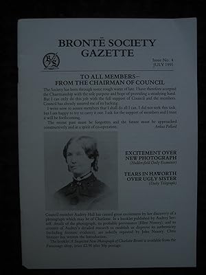 Seller image for Bronte Society Gazette for sale by Tiger books