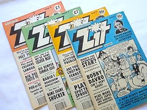Zit, monthly adult comic, issues 5 to 8, "Not for Sale to Children".
