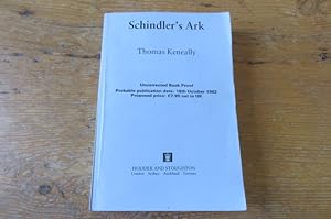 Seller image for Schindler's Ark - 1st Edition Proof/ARC - SIGNED for sale by Mungobooks