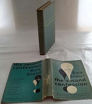 Seller image for The Second Confession. A Nero Wolfe Novel. FIRST EDITION IN DW. for sale by Addyman Books