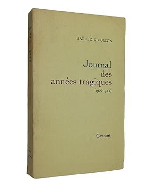 Image du vendeur pour Journal des annes tragiques : 1936-1942 mis en vente par Librairie Douin