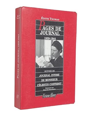 Seller image for Pages de journal : 1939-1944 for sale by Librairie Douin